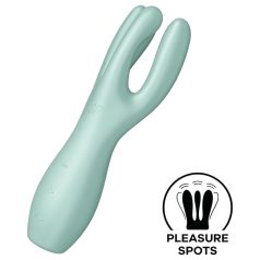 Satisfyer Threesome 3 - akkus csikló vibrátor (menta) Satisfyer Threesome 3 - akkus csikló vibrátor (menta)