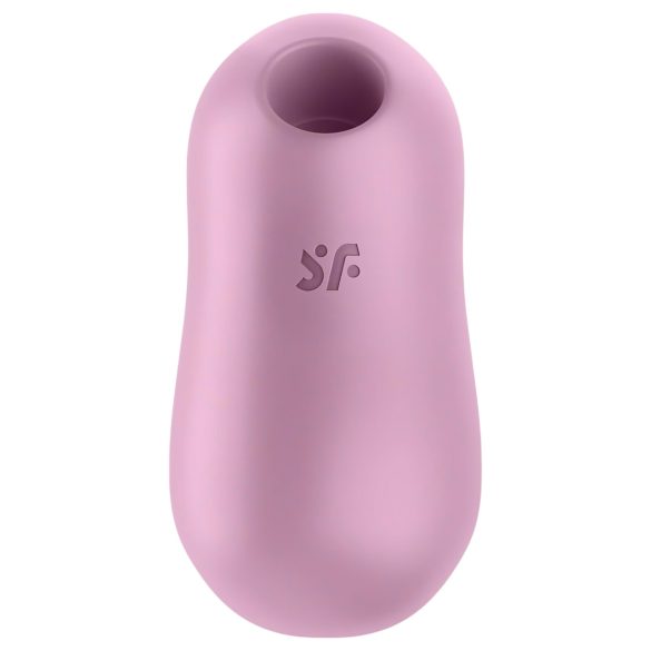 Satisfyer Cotton Candy - akkus léghullámos csikló vibrátor (lila)