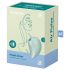Satisfyer Pearl Diver - léghullámos csikló vibrátor (menta)