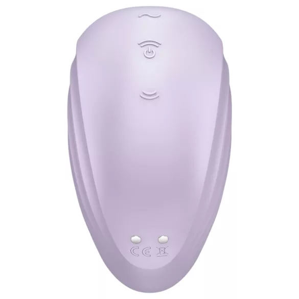 Satisfyer Pearl Diver - léghullámos csikló vibrátor (viola)