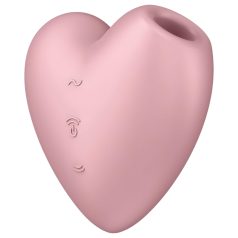 Satisfyer Cutie Heart - akkus léghullámos csikló vibrátor (pink)   Satisfyer Cutie Heart - akkus léghullámos csikló vibrátor (pink)
