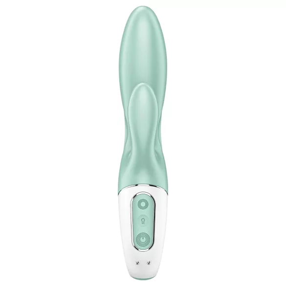 Satisfyer Air Pump Bunny 5 - okos pumpálható vibrátor (menta)