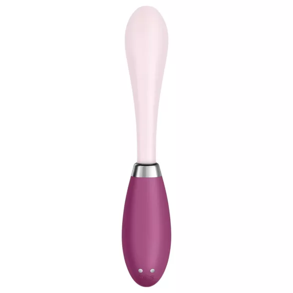 Satisfyer G-Spot Flex 3 - akkus G-pont vibrátor (pink-vörös)
