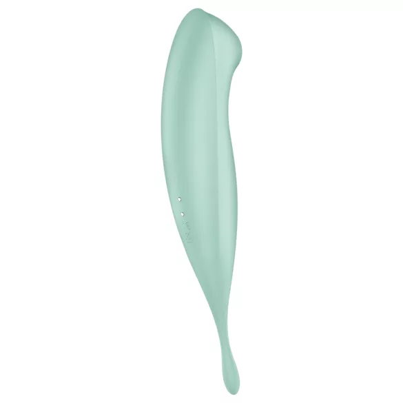 Satisfyer Twirling Pro - okos 2in1 csikló vibrátor (menta)