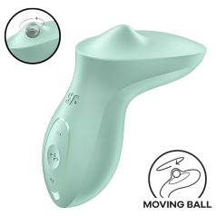 Satisfyer Exciterrr - forgó gyöngyös csikló vibrátor (zöld)   Satisfyer Exciterrr - forgó gyöngyös csikló vibrátor (zöld)
