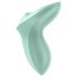 Satisfyer Exciterrr - forgó gyöngyös csikló vibrátor (zöld)