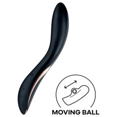 Satisfyer Rrrolling - mozgó golyós G-pont vibrátor (fekete)   Satisfyer Rrrolling - mozgó golyós G-pont vibrátor (fekete)