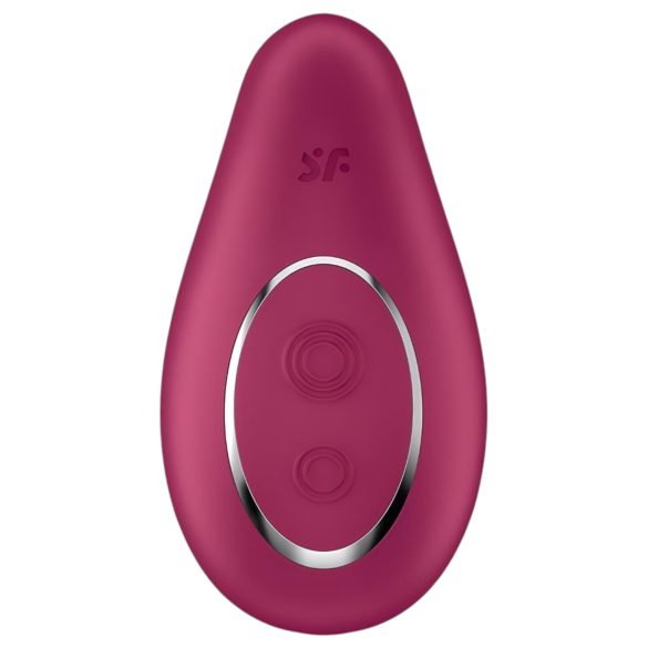 Satisfyer Dipping Delight - akkus csikló vibrátor (piros)