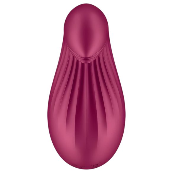 Satisfyer Dipping Delight - akkus csikló vibrátor (piros)