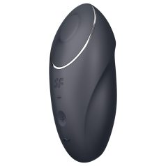 Satisfyer Tap & Climax 1 - 2in1 csikló vibrátor (fekete) Satisfyer Tap & Climax 1 - 2in1 csikló vibrátor (fekete)