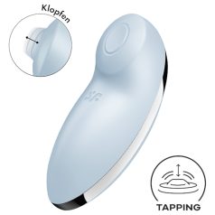 Satisfyer Tap & Climax 2 - 2in1 csiklóizgató és vibrátor (kék)   Satisfyer Tap & Climax 2 - 2in1 csiklóizgató és vibrátor (kék)
