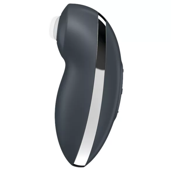 Satisfyer Tap & Climax 2 - 2in1 csikló vibrátor (szürke)