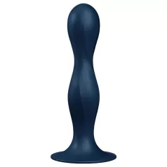 Satisfyer Double Ball-R - súlyozott dildó (kék)