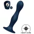 Satisfyer Double Ball-R - súlyozott dildó (kék)