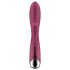 Satisfyer Spinning Rabbit 1 - forgó csiklókaros vibrátor (piros)