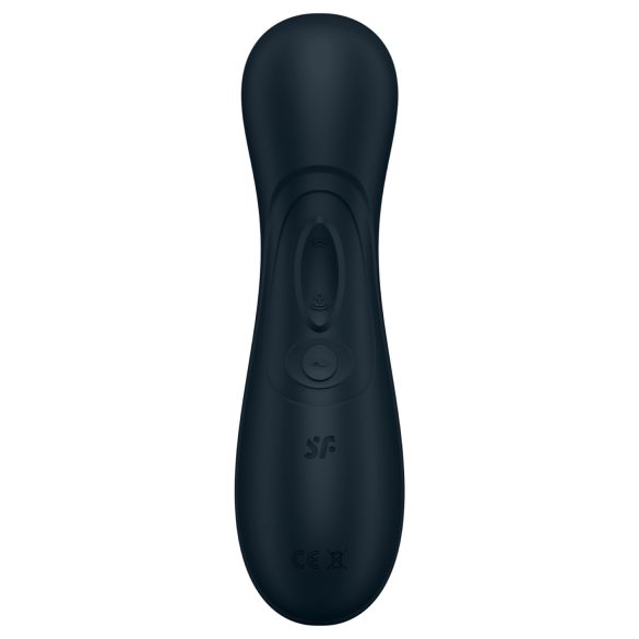 Satisfyer Pro2 Gen3 - léghullámos csiklóizgató (sötét szürke)