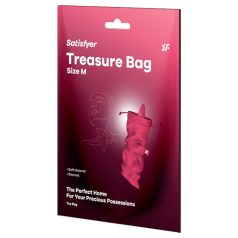 Satisfyer Treasure Bag M - diszkrét tároló táska - közepes (pink)   Satisfyer Treasure Bag M - diszkrét tároló táska - közepes (pink)