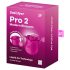 Satisfyer Pro 2 Rose Modern - léghullámos csiklóizgató (piros)
