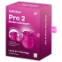 Satisfyer Pro 2 Modern Blossom - léghullámos csiklóizgató (pink)