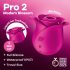 Satisfyer Pro 2 Rose Modern - léghullámos csiklóizgató (piros)