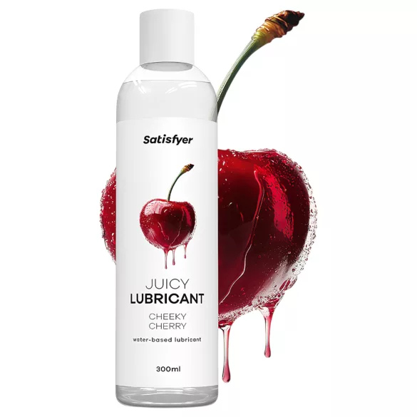 Satisfyer - ízesített síkosító (cseresznye, 300 ml)
