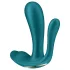 Satisfyer Top Secret+ - 3 ágú, hordható vibrátor (zöld)
