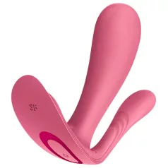   Satisfyer Top Secret+ - viselhető G-pont- és anál vibrátor (rózsaszín)