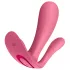 Satisfyer Top Secret+ - viselhető G-pont- és anál vibrátor (rózsaszín)