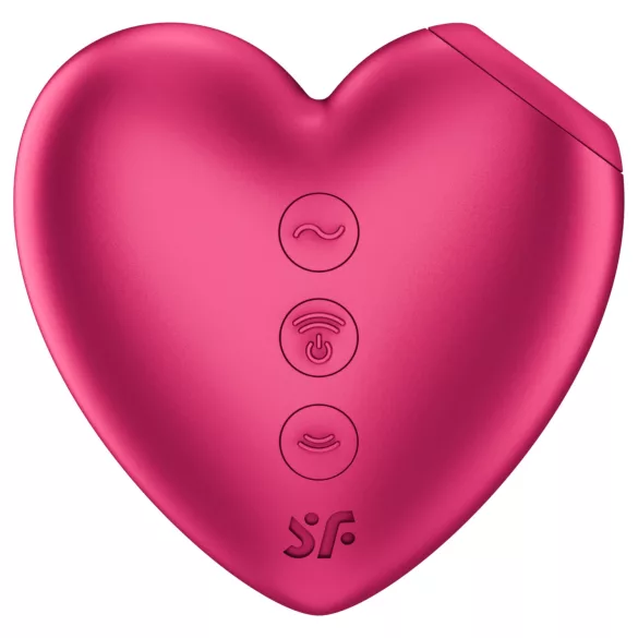 Satisfyer Cutie Heart - léghullámos csiklóizgató (pink)