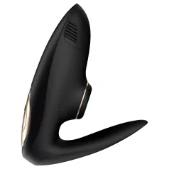   Satisfyer Pro 4 Couples - léghullámos párvibrátor (fekete)