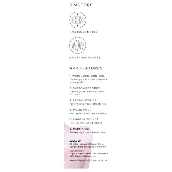 Satisfyer Pro 2 Gen4 - App-vezérelt léghullámos csiklóizgató (lila)
