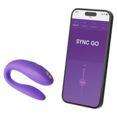 We-Vibe Sync Go - okos, akkus párvibrátor (lila)