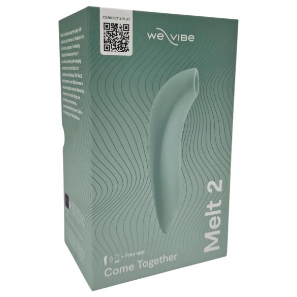 We-Vibe Melt 2 - okos léghullámos csiklóizgató (türkiz)