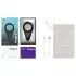 We-Vibe Verge 2 - App-vezérelt vibrációs péniszgyűrű (fekete)