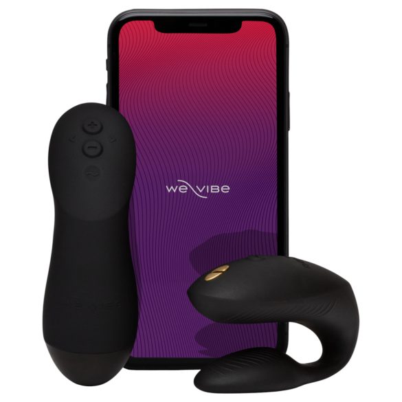 We-Vibe Chorus Pro - okos, távirányítós párvibrátor (fekete)