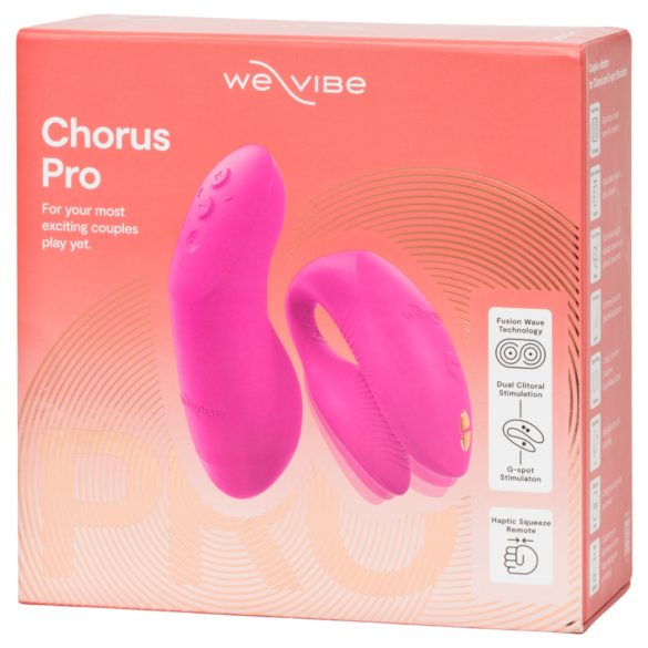 We-Vibe Chorus Pro - okos, távirányítós párvibrátor (pink)
