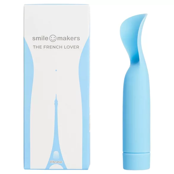 Smile Makers - Francia szerető vibrátor (kék)