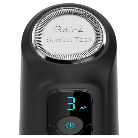 OTOUCH Airturn 4 - szívó-vibrációs automata maszturbátor (fekete)