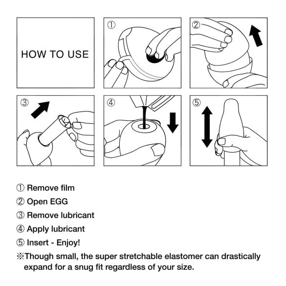 TENGA Egg Silky II - tojás maszturbátor (1db)