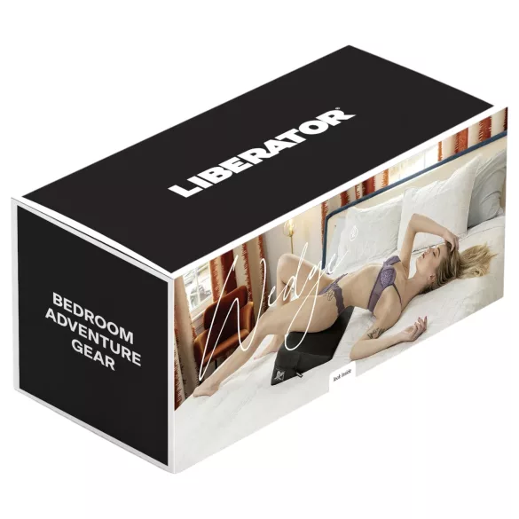 Liberator Wedge - ék alakú pozícionáló szexpárna (fekete)