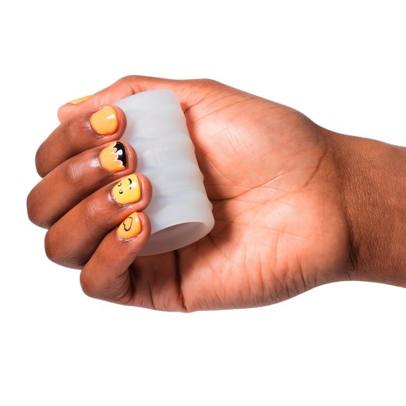 ROMP Mosh - flexibilis utazó maszturbátor (átlátszó)