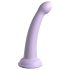 Dillio Secret Explorer - tapadókorongos dildó (17cm) - lila