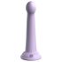 Dillio Secret Explorer - tapadókorongos dildó (17cm) - lila