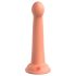 Dillio Secret Explorer - makkos dildó (17cm) - narancs