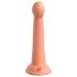 Dillio Secret Explorer - makkos dildó (17cm) - narancs