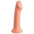 Dillio Big Hero - tapadókorongos szilikon dildó (17cm) - narancs