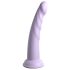 Dillio Slim Seven - tapadókorongos stimuláló dildó (20cm) - lila