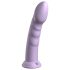 Dillio Super Eight - tapadókorong szilikon dildó (21cm) - lila