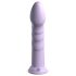 Dillio Super Eight - tapadókorong szilikon dildó (21cm) - lila