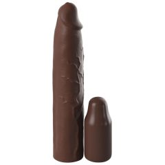  X-TENSION Elite 3 - méretre vágható péniszköpeny (barna)
